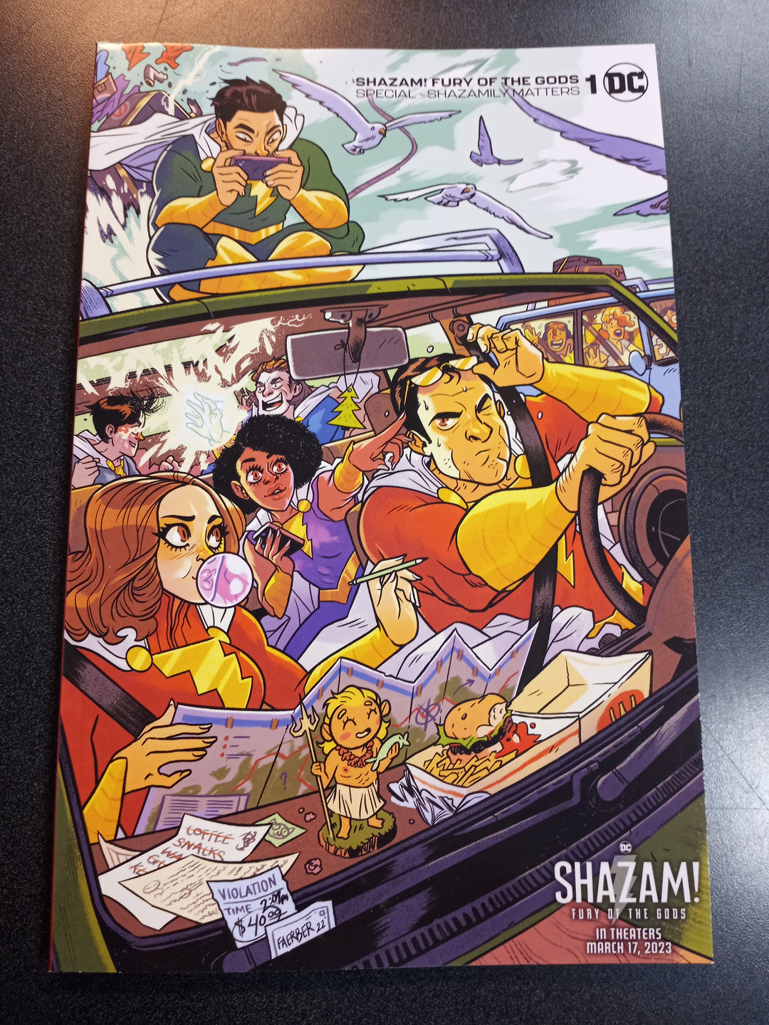 Shazam Fury Of The Gods Special Shazamily Matters #1 (One Shot) Cover C Logan Faerber Variant