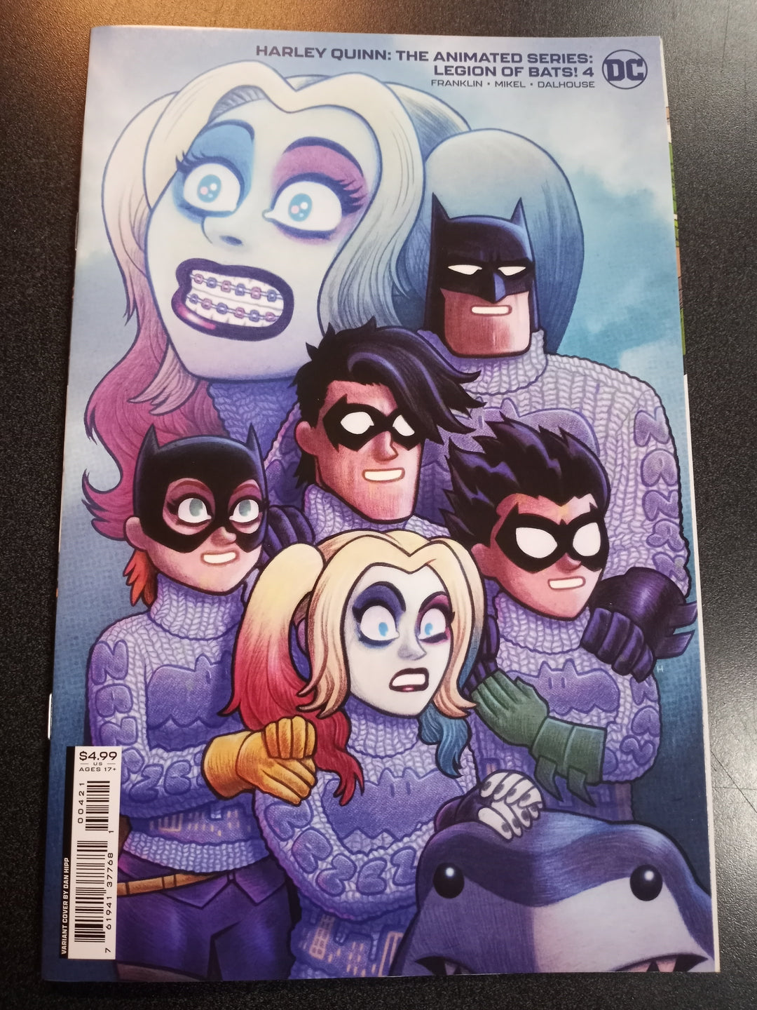 Harley Quinn The Animated Series Legion Of Bats #4 (Of 6) Cover B Dan Hipp Card Stock Variant