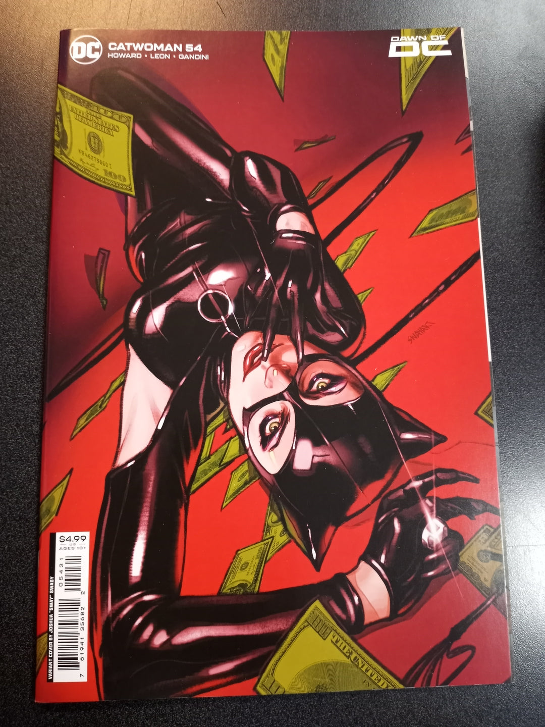 Catwoman #54 Cover B Joshua Sway Swaby Card Stock Variant