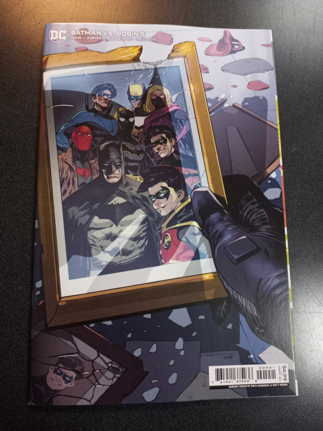 Batman vs Robin #5 (Of 5) Cover C Rafa Sandoval Card Stock Variant (Lazarus Planet)