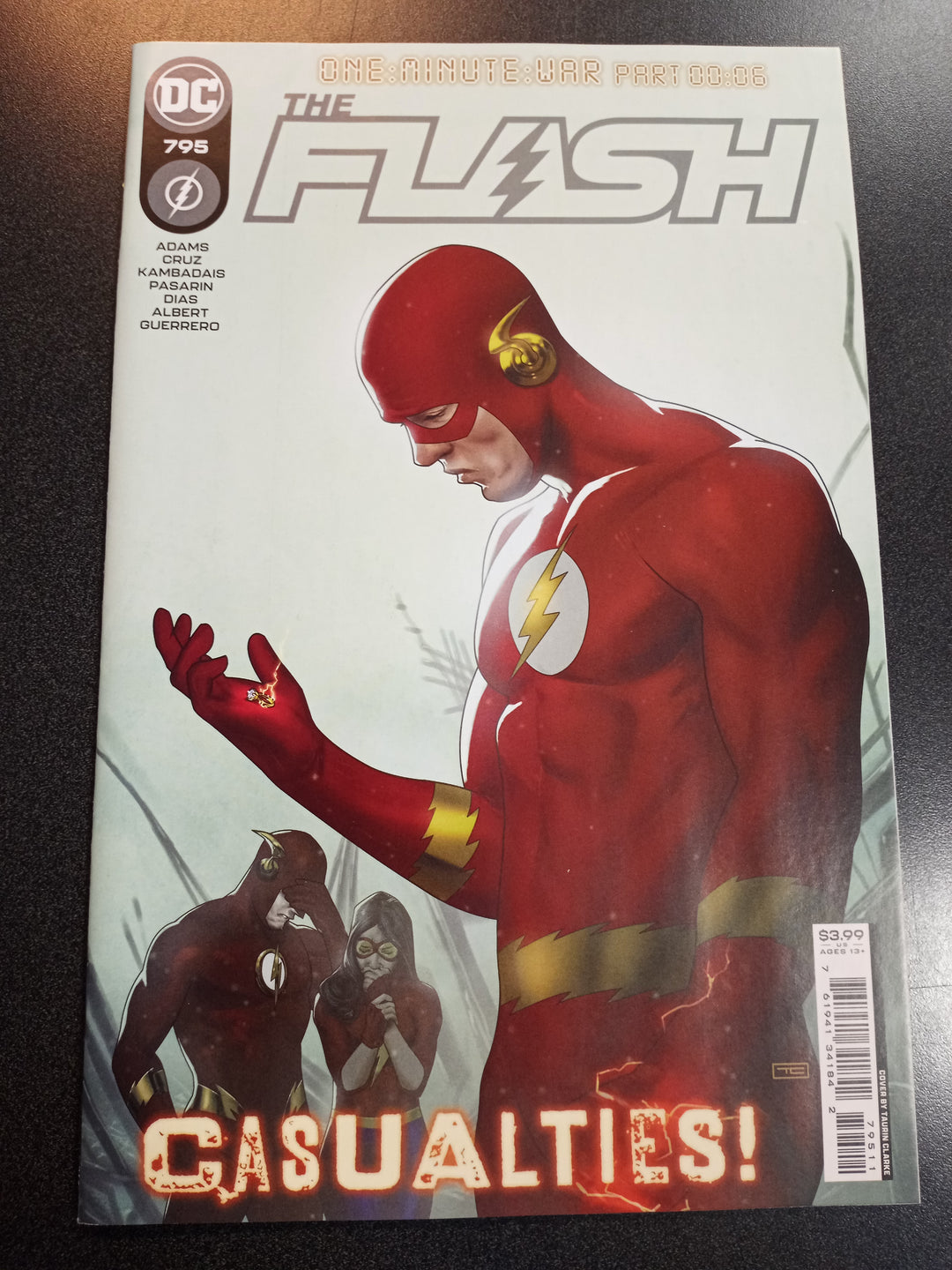 Flash #795 Cover A Taurin Clarke (One-Minute War)