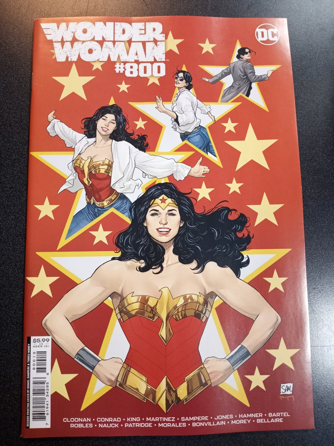 Wonder Woman #800 2nd Print Cover A Daniel Sampere