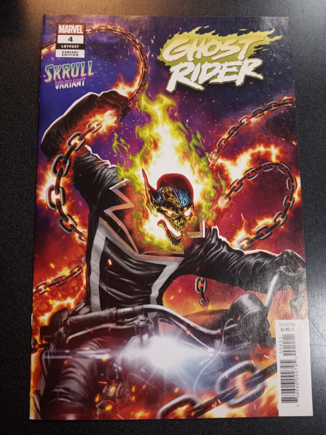 Ghost Rider #4 Baldeon Skrull Variant