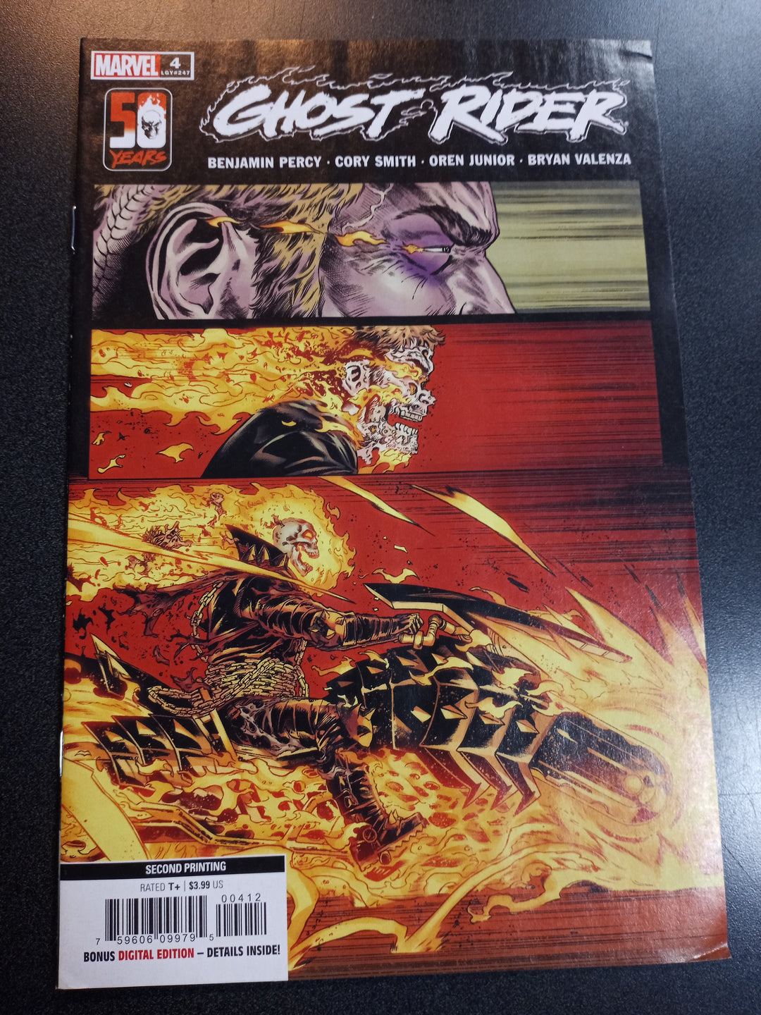 Ghost Rider #4 2nd Printing Smith Variant