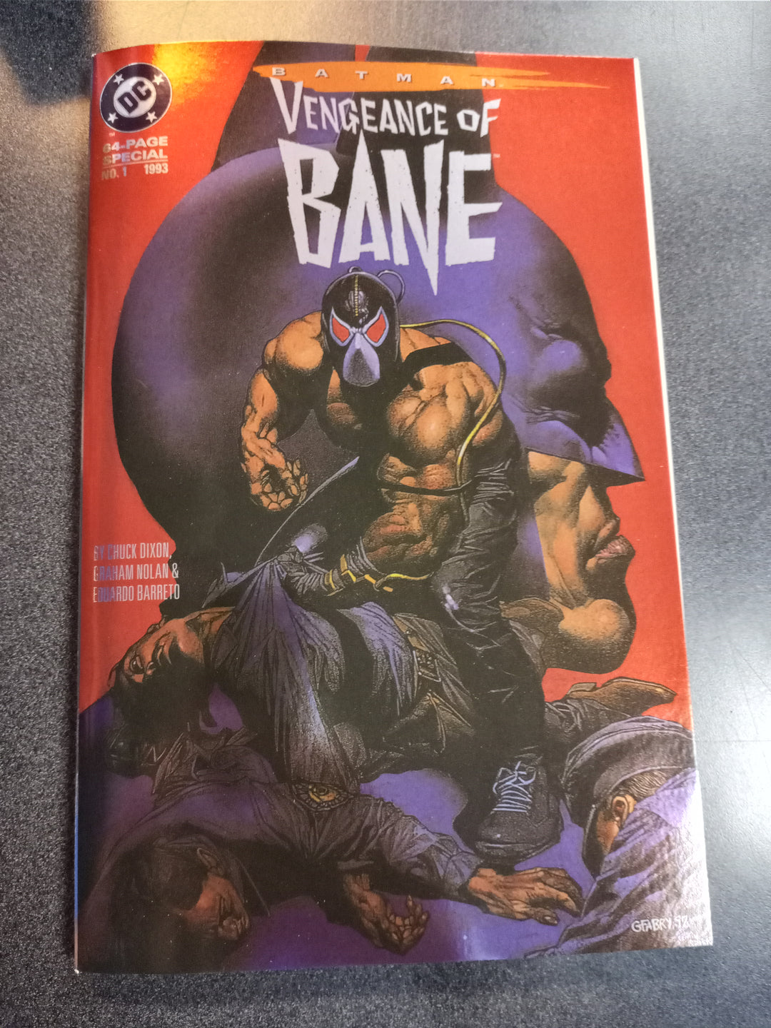 Batman Vengeance Of Bane #1 (One Shot) Facsimile Edition Cover B Glenn Fabry Foil Variant