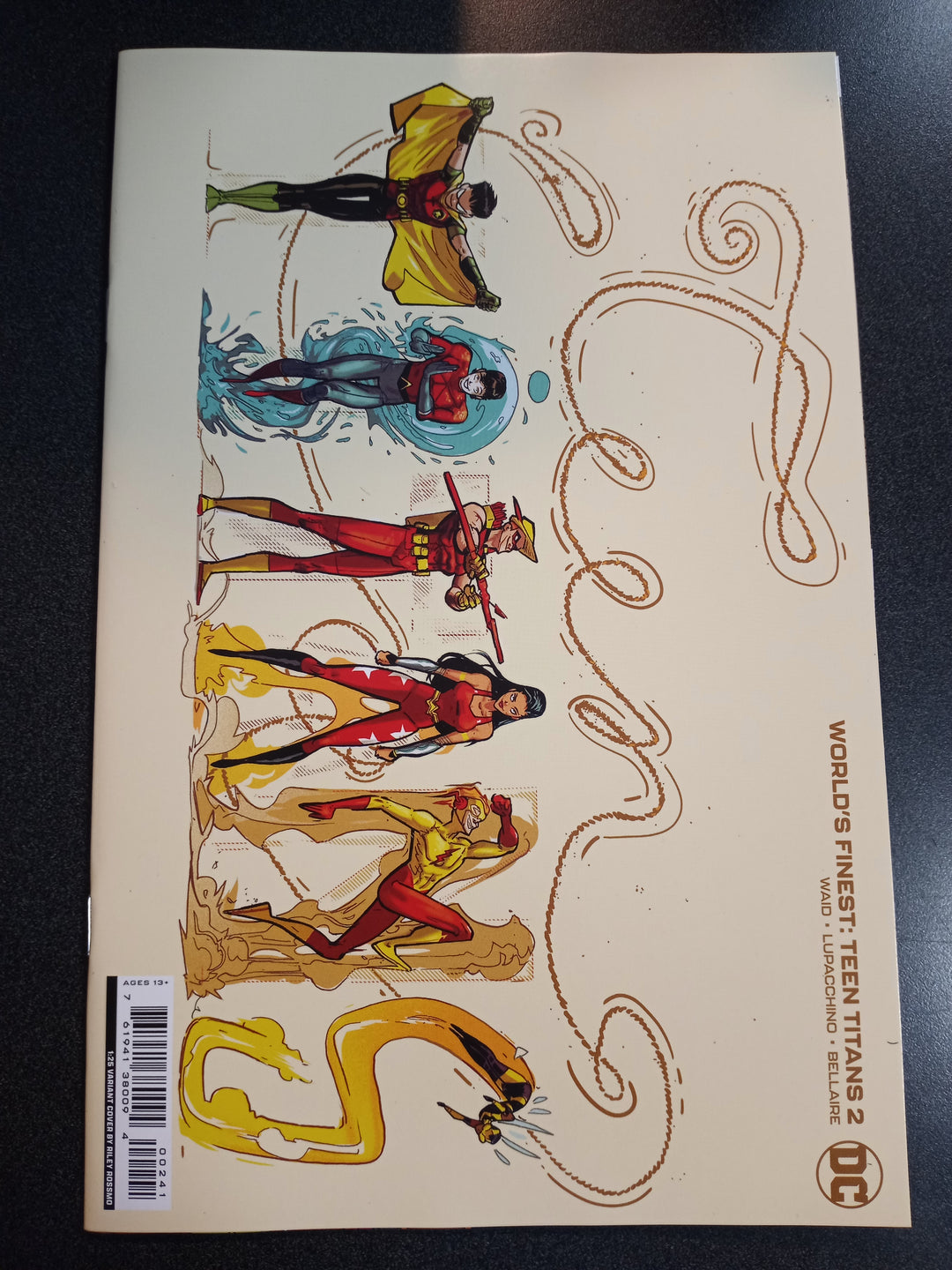 Worlds Finest Teen Titans #2 (Of 6) Cover E 1 in 25 Riley Rossmo Card Stock Variant