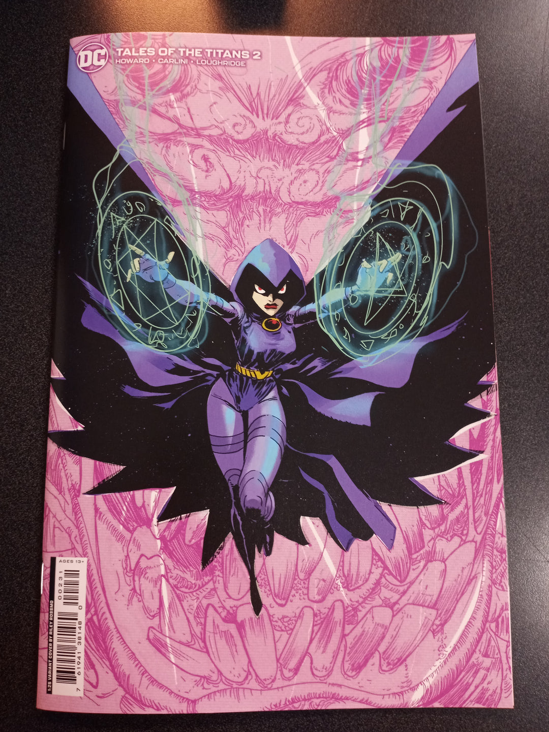 Tales Of The Titans #2 (Of 4) Cover D 1 in 25 Riley Rossmo Card Stock Variant