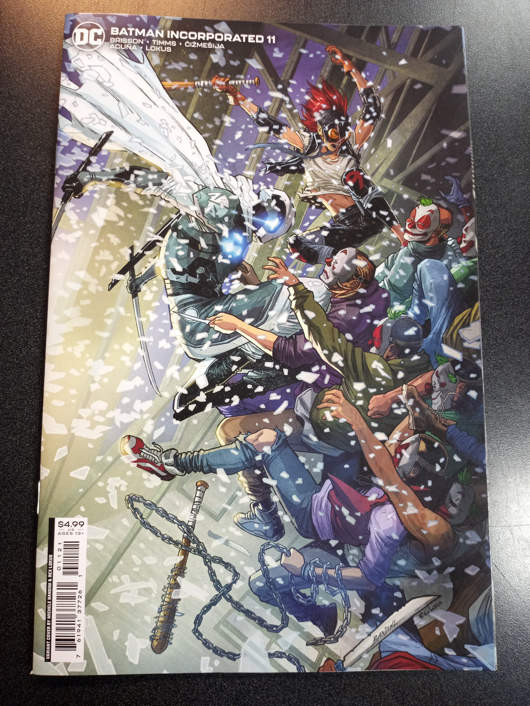 Batman Incorporated  #11 Cover B Michele Bandini Card Stock Variant