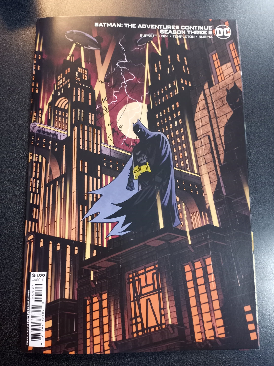 Batman The Adventures Continue Season Three #5 (Of 7) Cover B Danny Earls Card Stock Variant