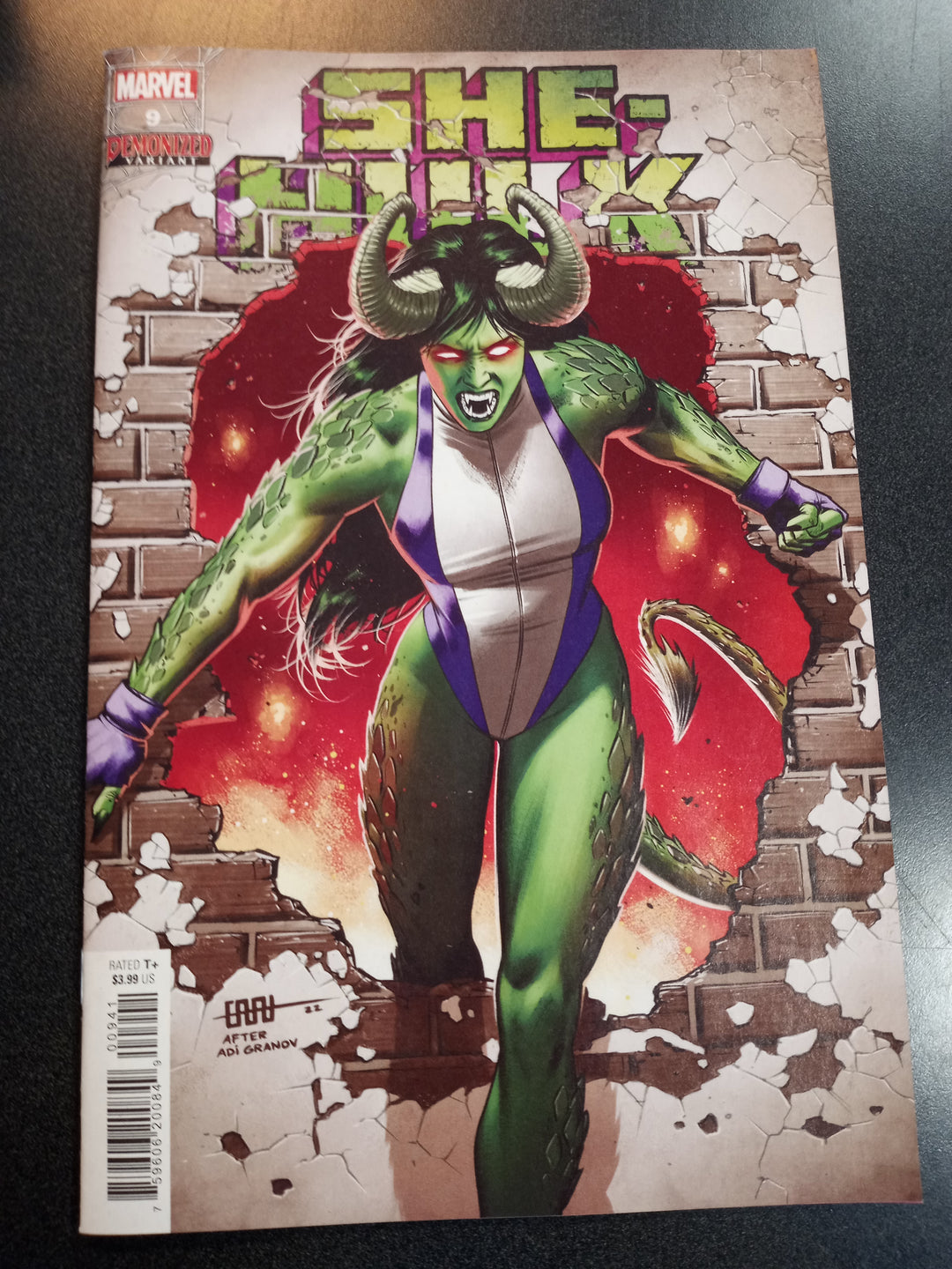 She-Hulk #9 Cafu Demonized Variant