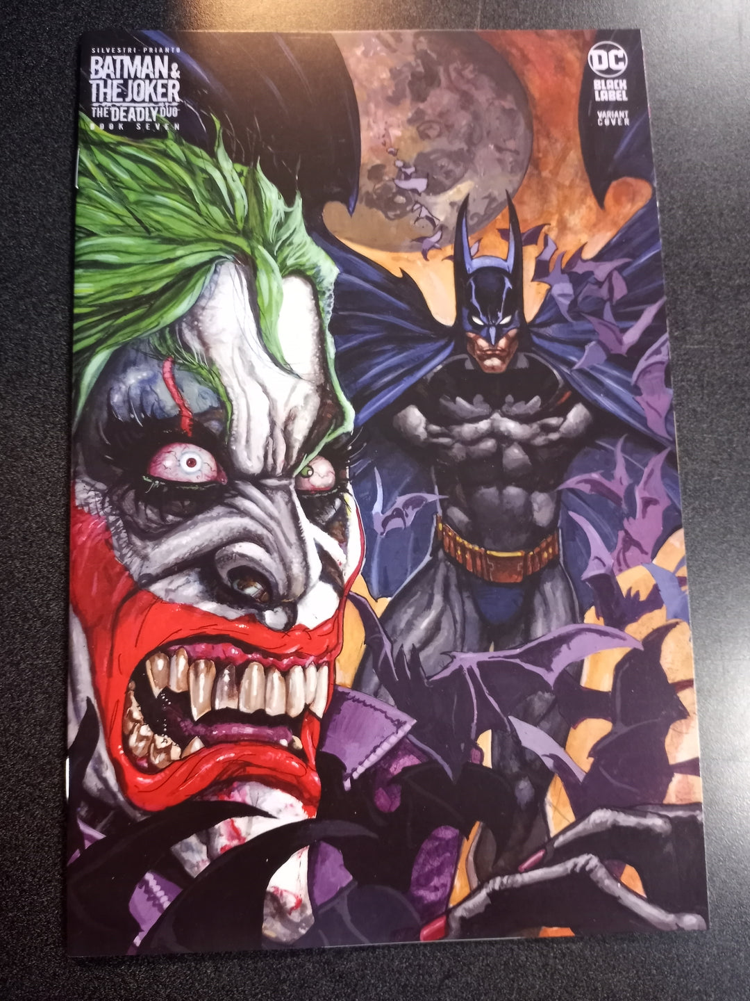 Batman & The Joker The Deadly Duo #7 (Of 7) Cover C Simon Bisley Joker & Batman Card Stock Variant (Mature)