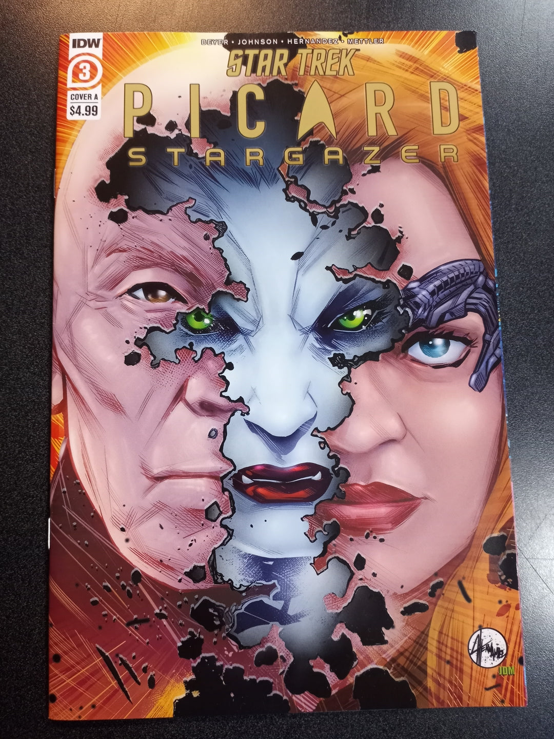 Star Trek Picard Stargazer #3 Cover A Hernandez