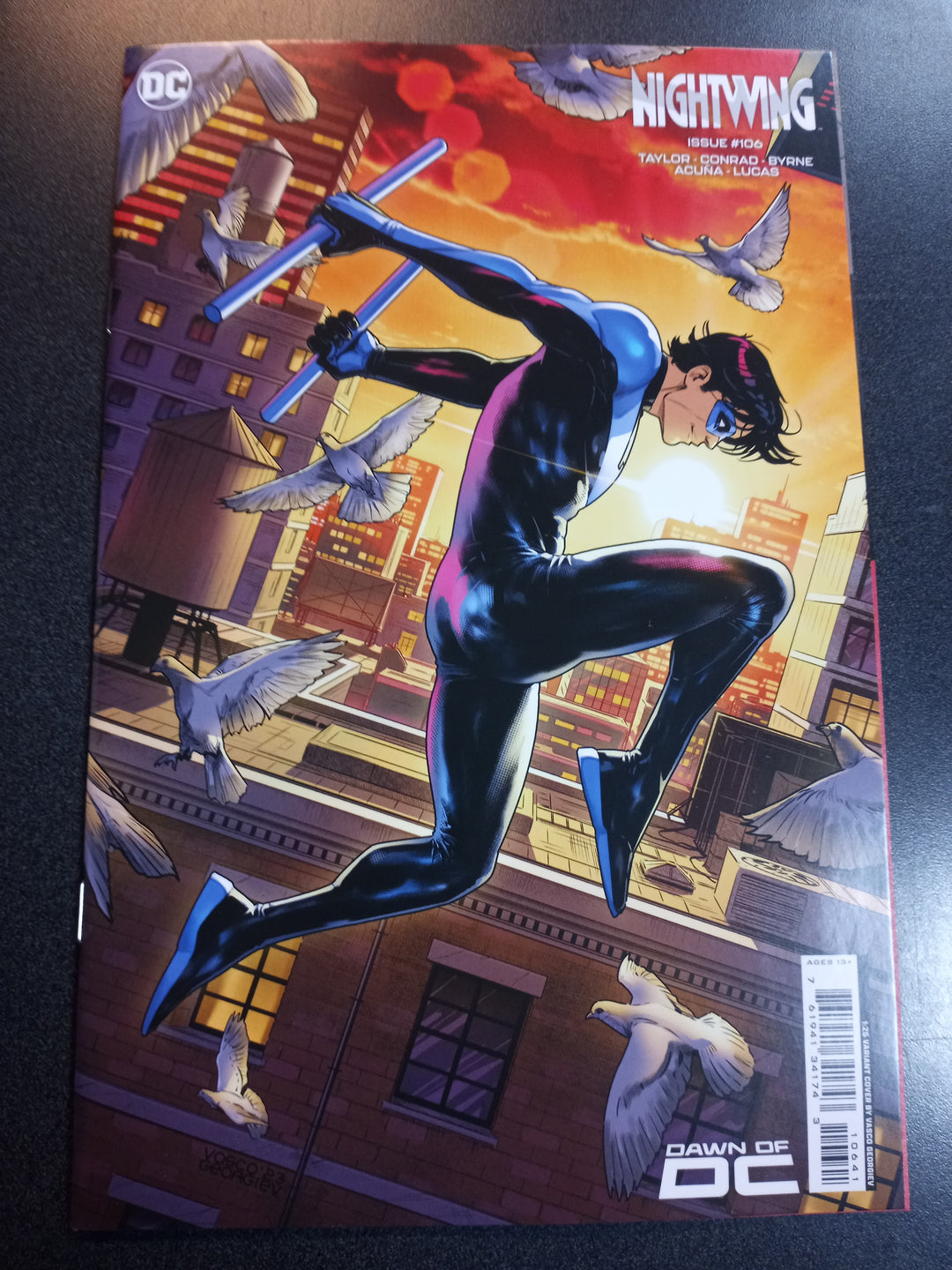 Nightwing #106 Cover D 1 in 25 Vasco Georgiev Card Stock Variant