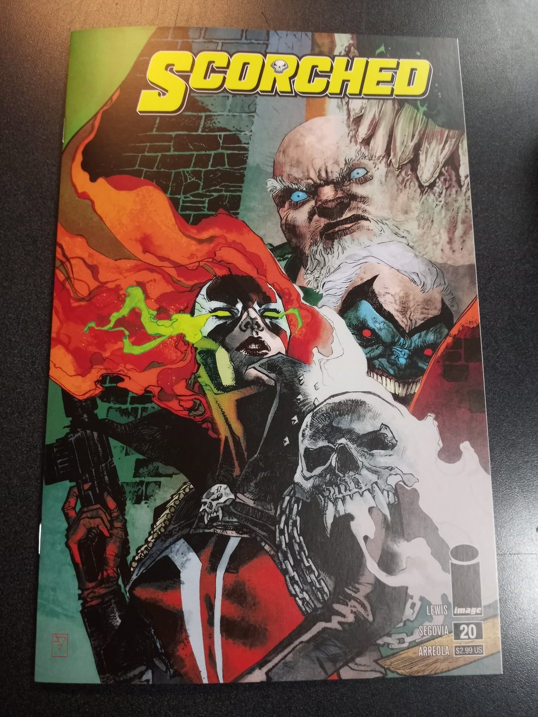 Spawn Scorched #20 Cover A Williams III
