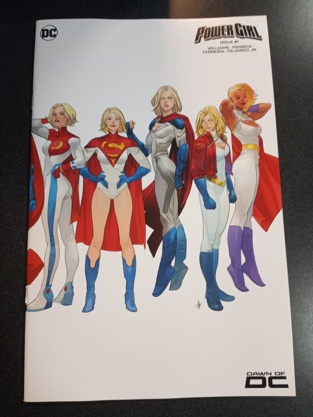 Power Girl #1 Cover F 1 in 25 Otto Schmidt Card Stock Variant
