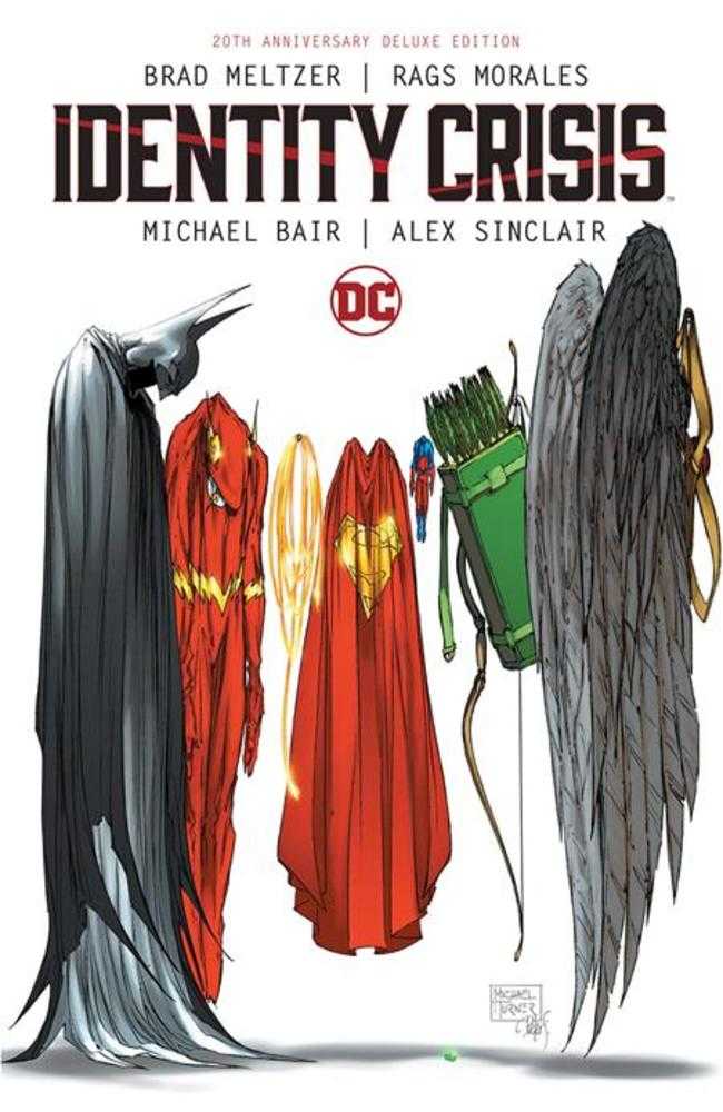 Identity Crisis 20 Th Anniversary Deluxe Edition Hardcover Book Market Michael Turner Cover