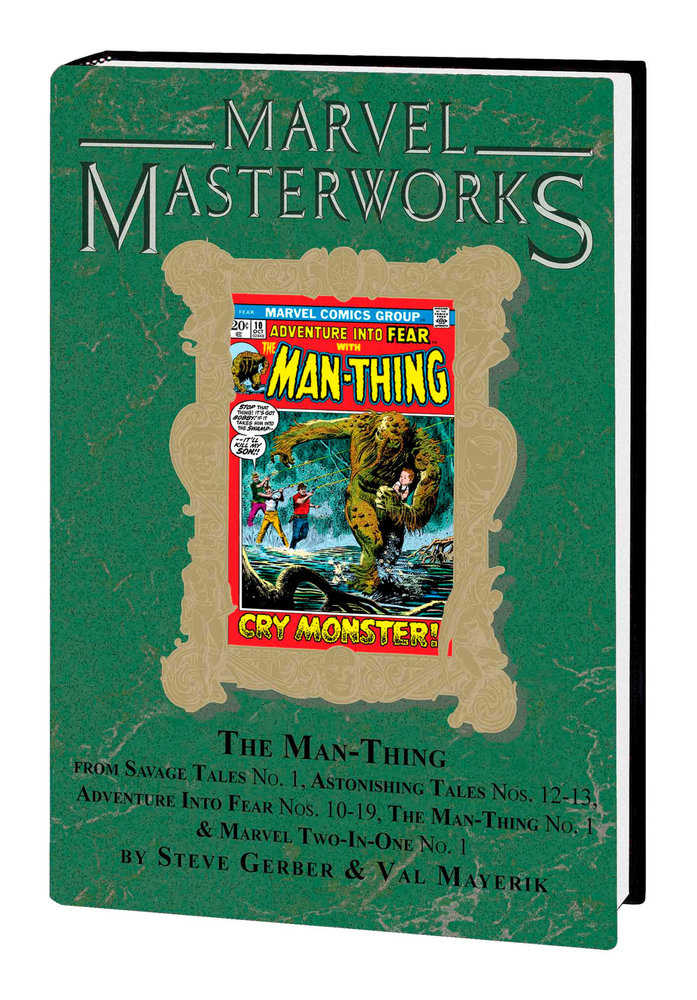 Marvel Masterworks Man-Thing Hardcover Volume 01 Direct Market Variant 368