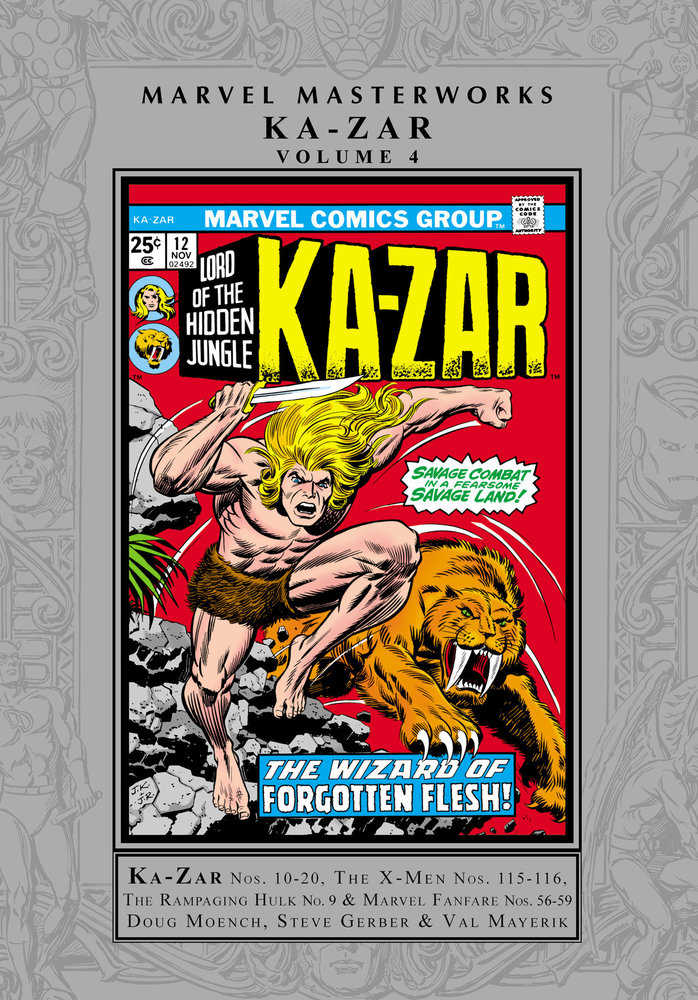 Marvel Masterworks Ka Zar Hardcover Volume 04