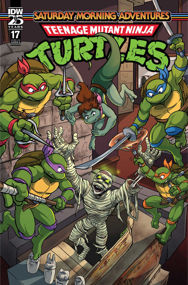 Teenage Mutant Ninja Turtles Saturday Morning Adventure #17 Cover A Myer