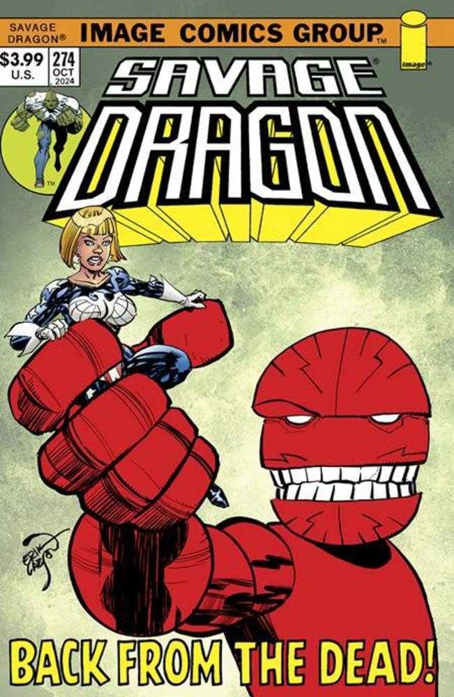 Savage Dragon #274 Cover B Erik Larsen 70s Trade Dress Variant (Mature) (Res)