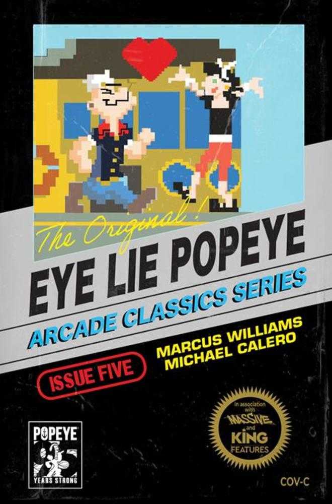 Eye Lie Popeye #5 Cover C Michael Calero Video Game Homage Variant