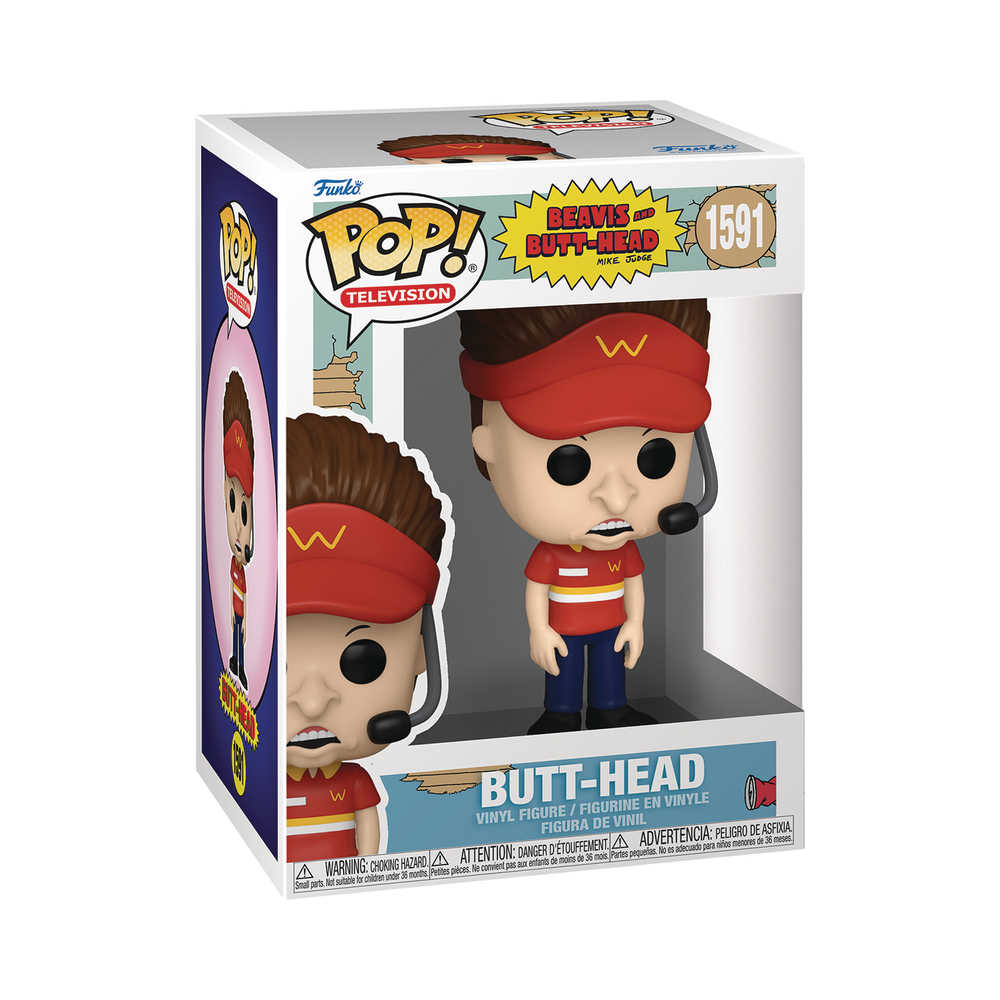 Pop TV Beavis & Butt Head S2 Butt Head Vinyl Figure