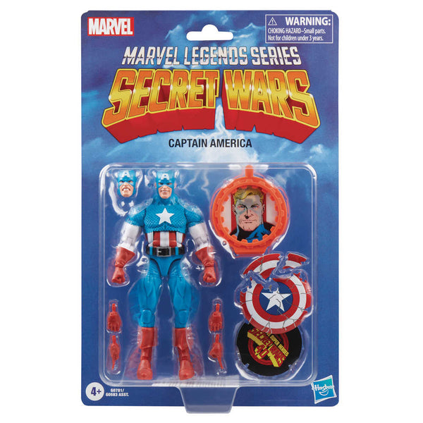 Marvel Legends Secret Wars 6in Captain America Action Figure