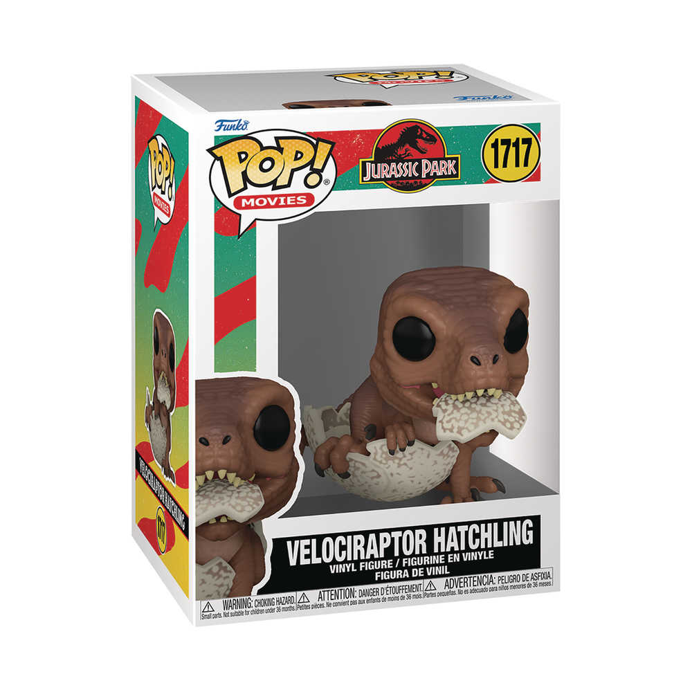 Pop Movies Jurassic Park Hatch Velociraptor Vinyl Figure