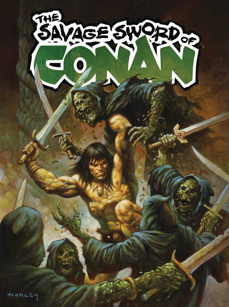 Savage Sword Of Conan #8 Cover B Horley