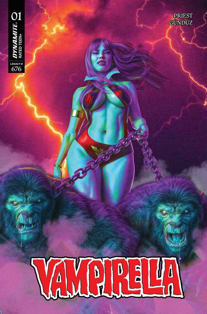 Vampirella (2025) #1 Cover Zb Bonus Spears Purple Rain