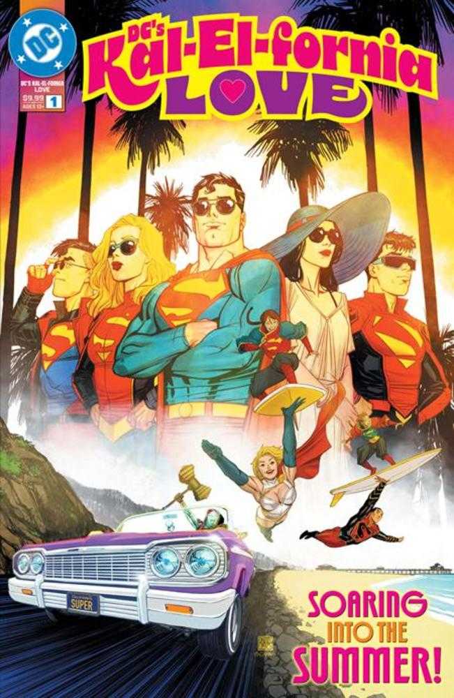 DC's Kal-El-Fornia Love #1 Cover A Bernard Chang