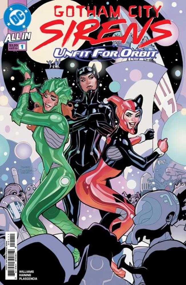 Gotham City Sirens Unfit For Orbit #1 Cover A Terry Dodson & Rachel Dodson