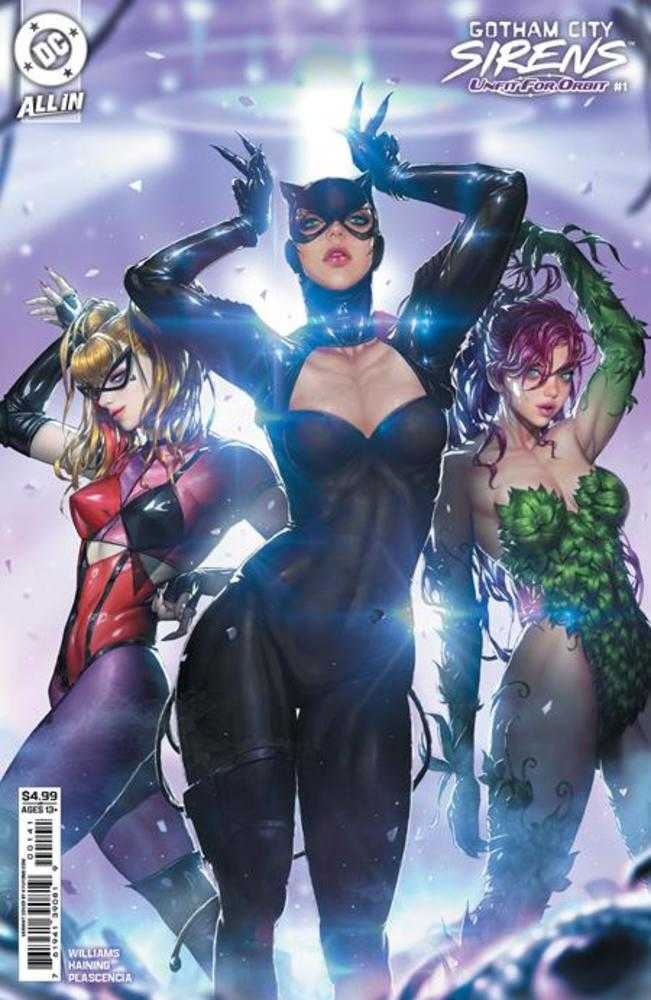 Gotham City Sirens Unfit For Orbit #1 Cover C Kyuyong Eom Card Stock Variant