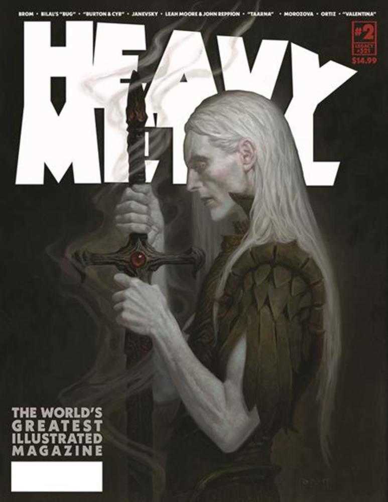 Heavy Metal Magazine #2 Cover A Brom