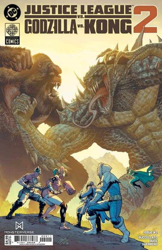 Justice League vs Godzilla vs Kong 2 #2 Cover A Christian Duce