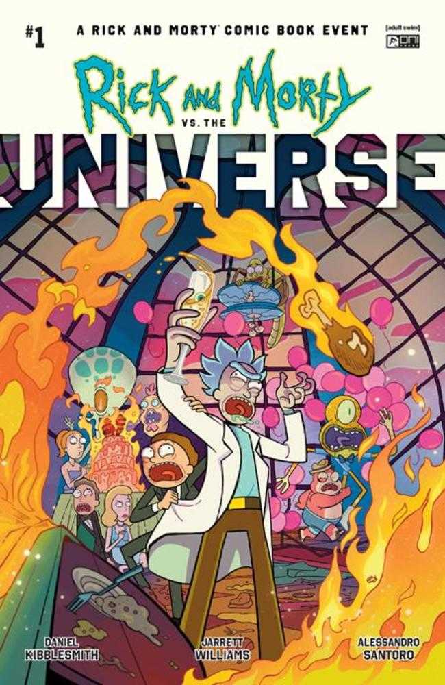 Rick And Morty vs The Universe #1 Cover A Dave Bardin