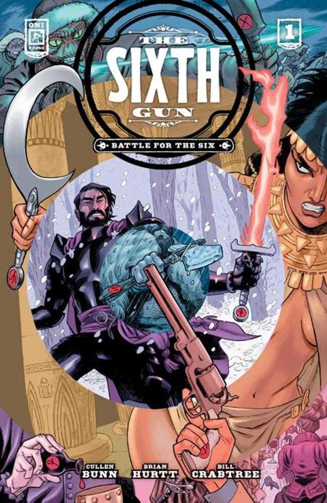 Sixth Gun Battle For The Six #1 Cover A Brian Hurtt