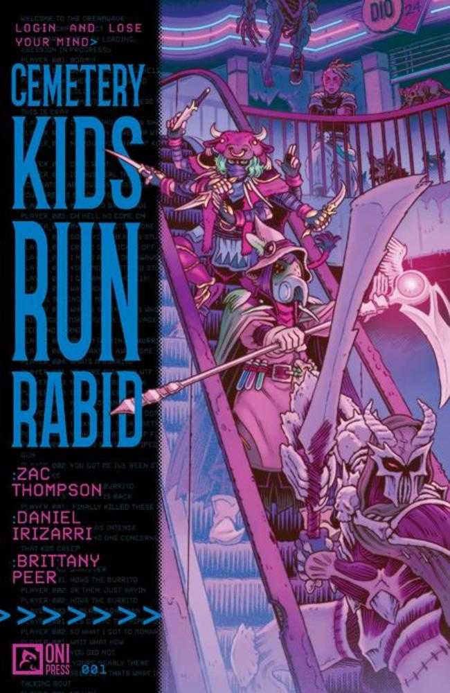Cemetery Kids Run Rabid #1 Cover A Daniel Irizarri