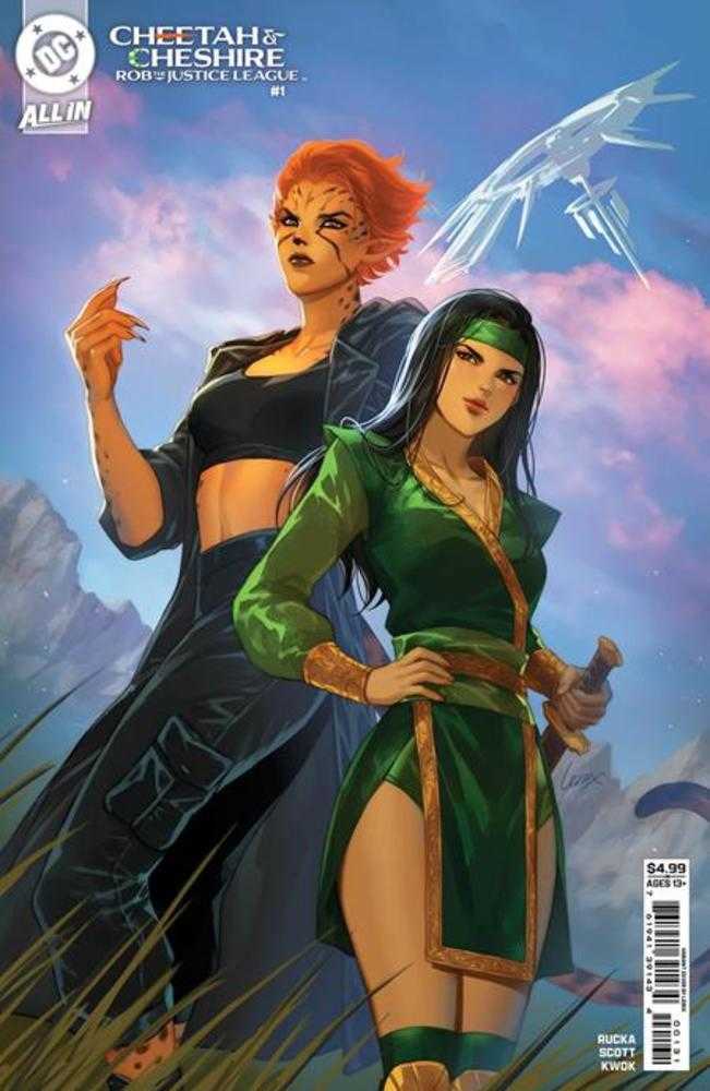 Cheetah And Cheshire Rob The Justice League #1 Cover C Lesley Leirix Li Variant
