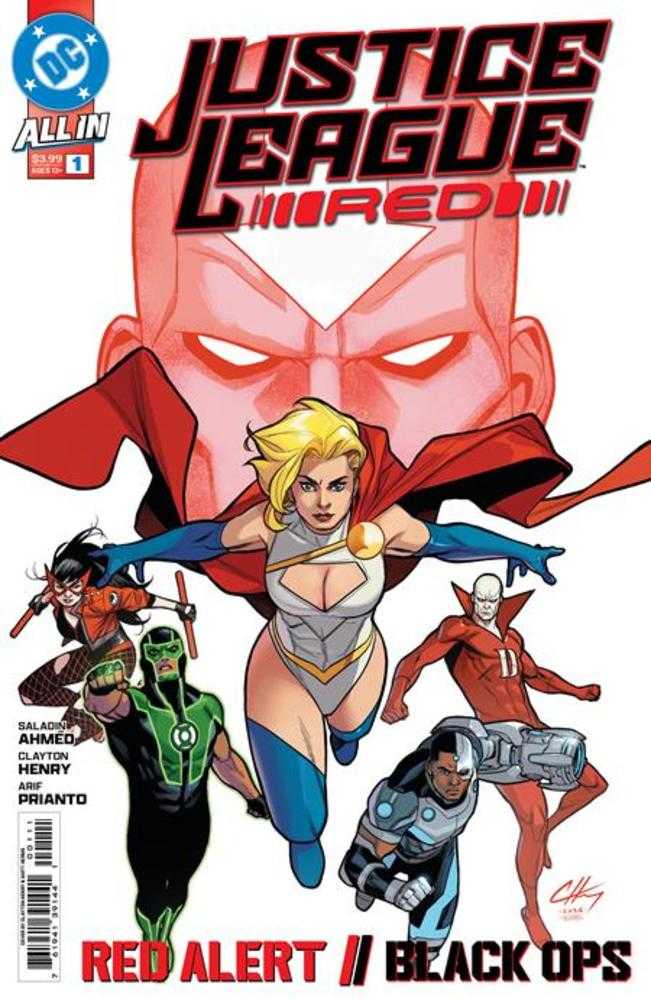 Justice League Red #1 Cover A Clayton Henry