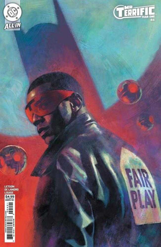 Mr Terrific Year One #4 Cover B Greg Smallwood Variant