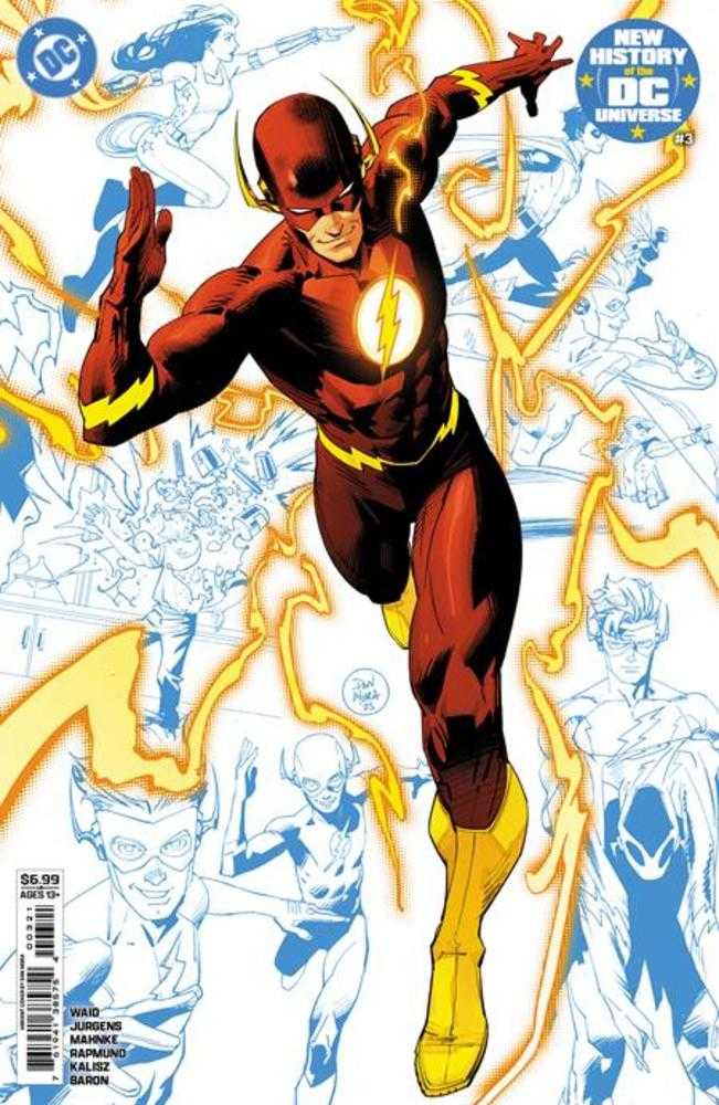 New History Of The DC Universe #3 Cover B Dan Mora Variant