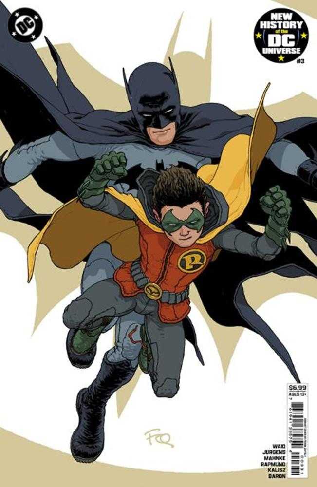 New History Of The DC Universe #3 Cover C Frank Quitely Variant