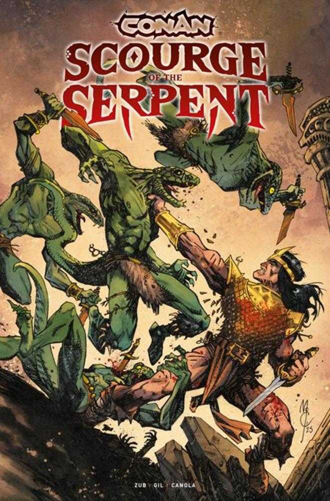 Conan The Barbarian Scourge Of The Serpent #1 Cover B John Mccrea Variant