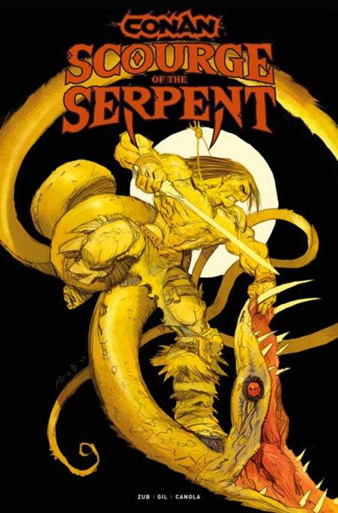 Conan The Barbarian Scourge Of The Serpent #1 Cover D Matias Bergara Variant
