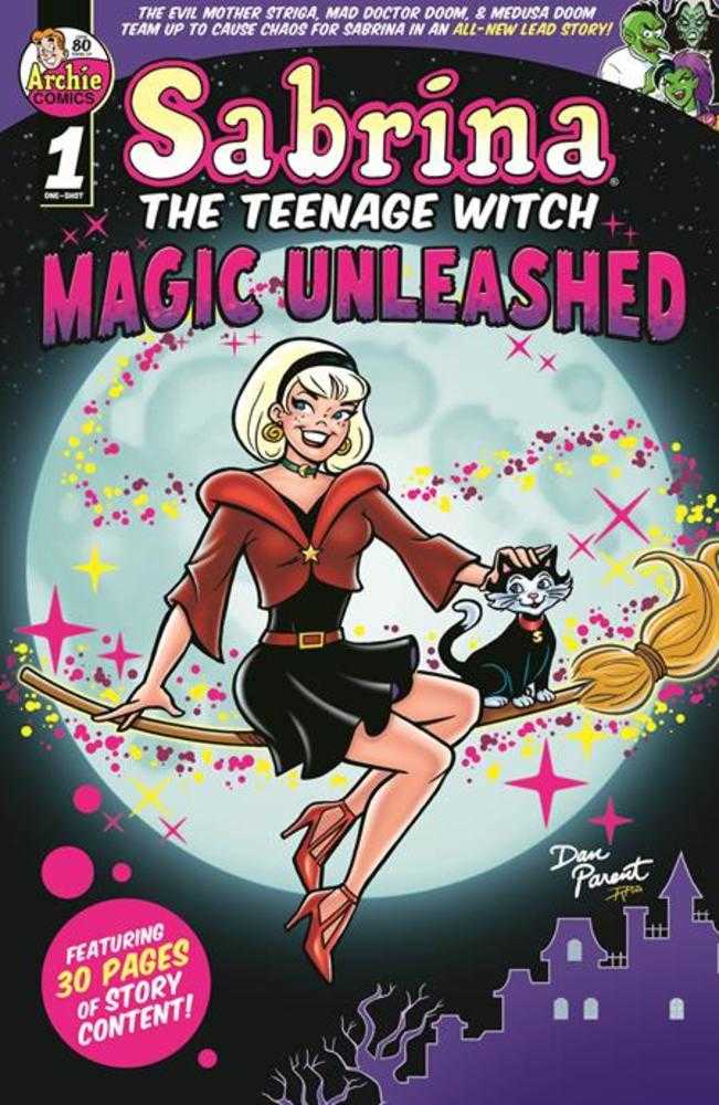 Sabrina The Teenage Witch Magic Unleashed Cover A Dan Parent