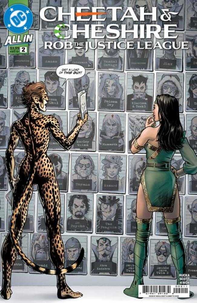 Cheetah And Cheshire Rob The Justice League #2 Cover A Nicola Scott