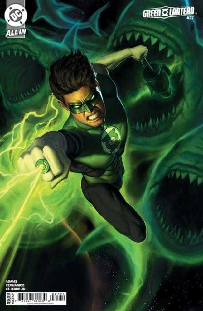 Green Lantern #27 Cover B Aaron Bartling Variant (Starbreaker Supremacy)