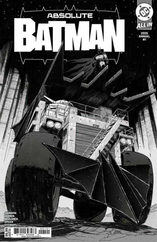 Absolute Batman 2025 Annual #1 Cover B Nick Dragotta Variant