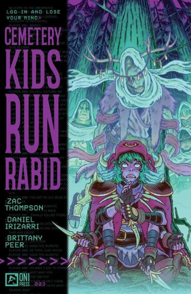 Cemetery Kids Run Rabid #3 Cover A Daniel Irizarri